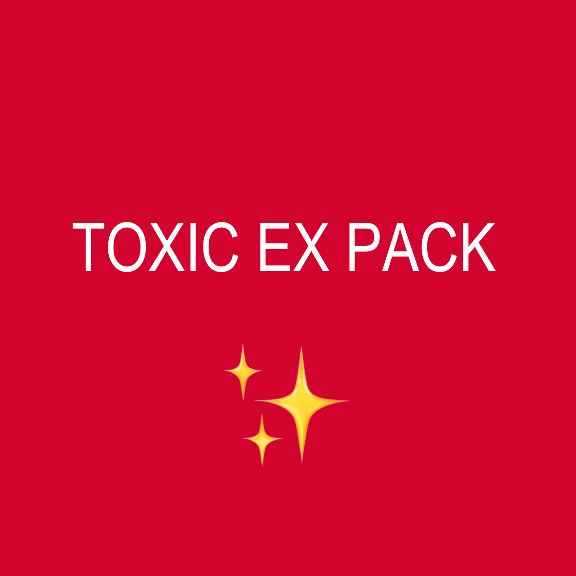 ☠️toxic ex sticker pack☠️