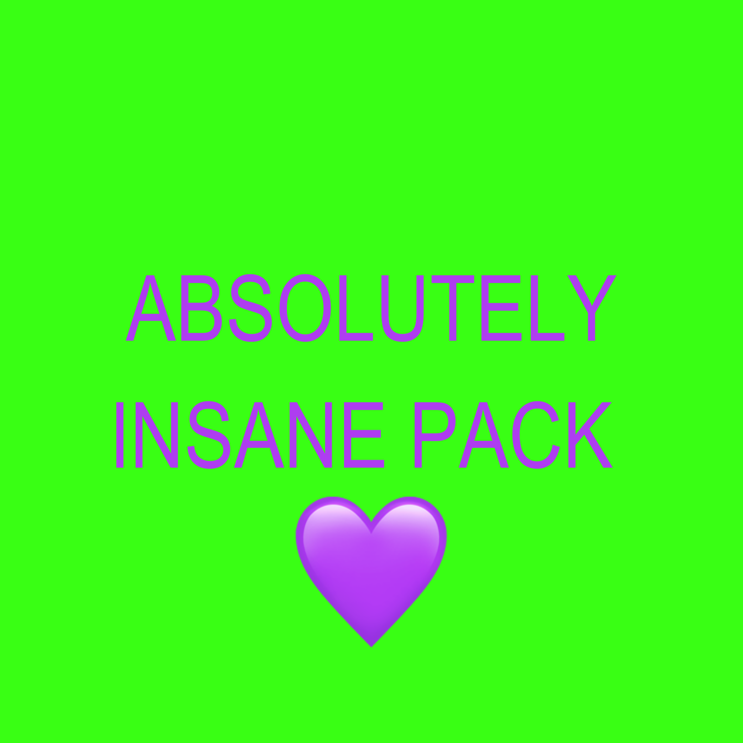 💜 ABSOLUTELY insane sticker pack 💜