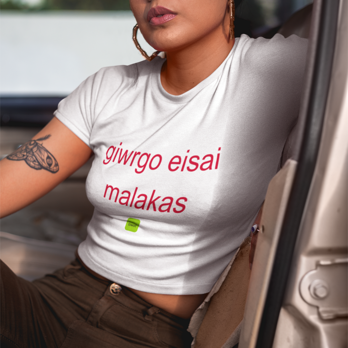 ✨choose the name✨ - malakas crop top