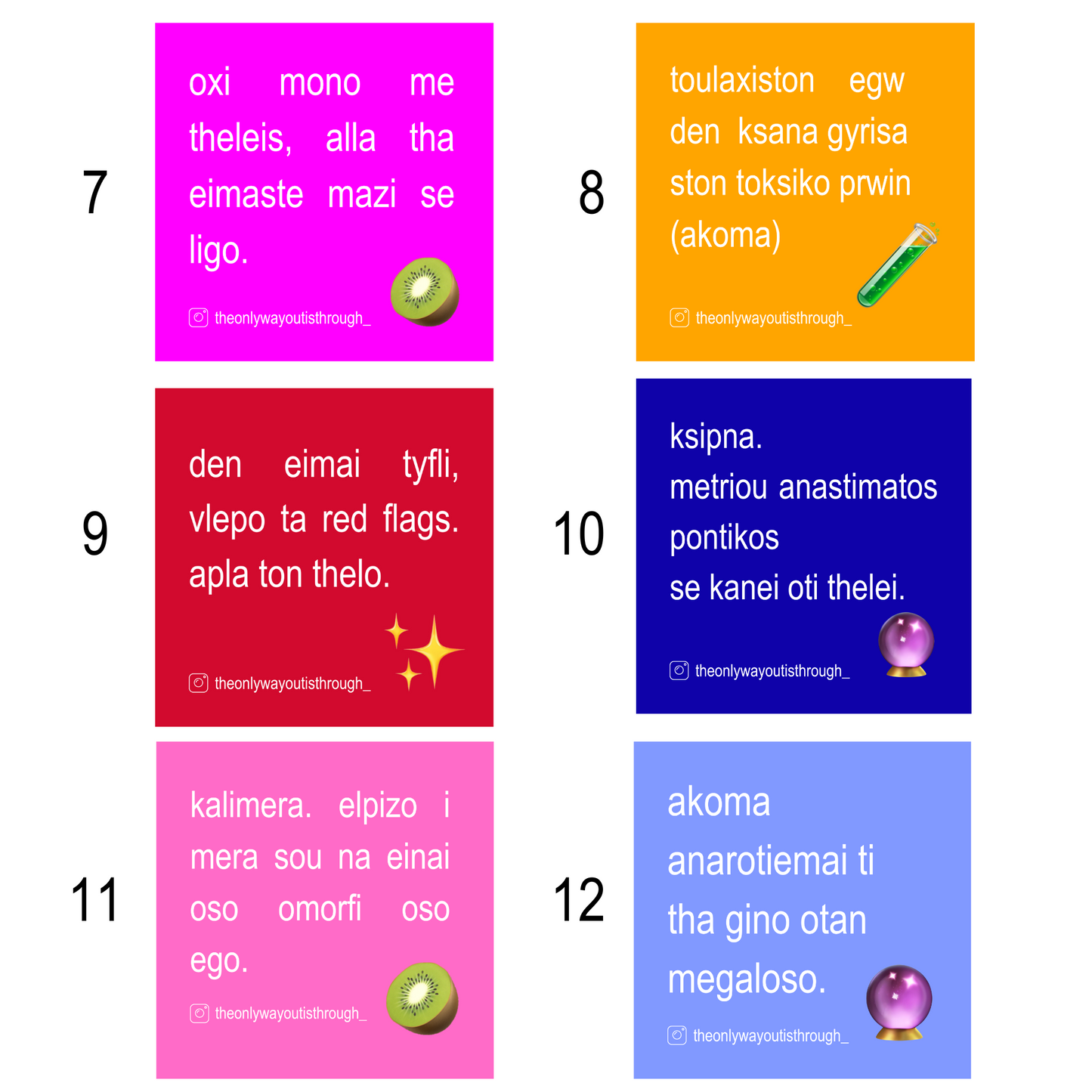 ✨make your own SMALL pack - 5 stickers✨
