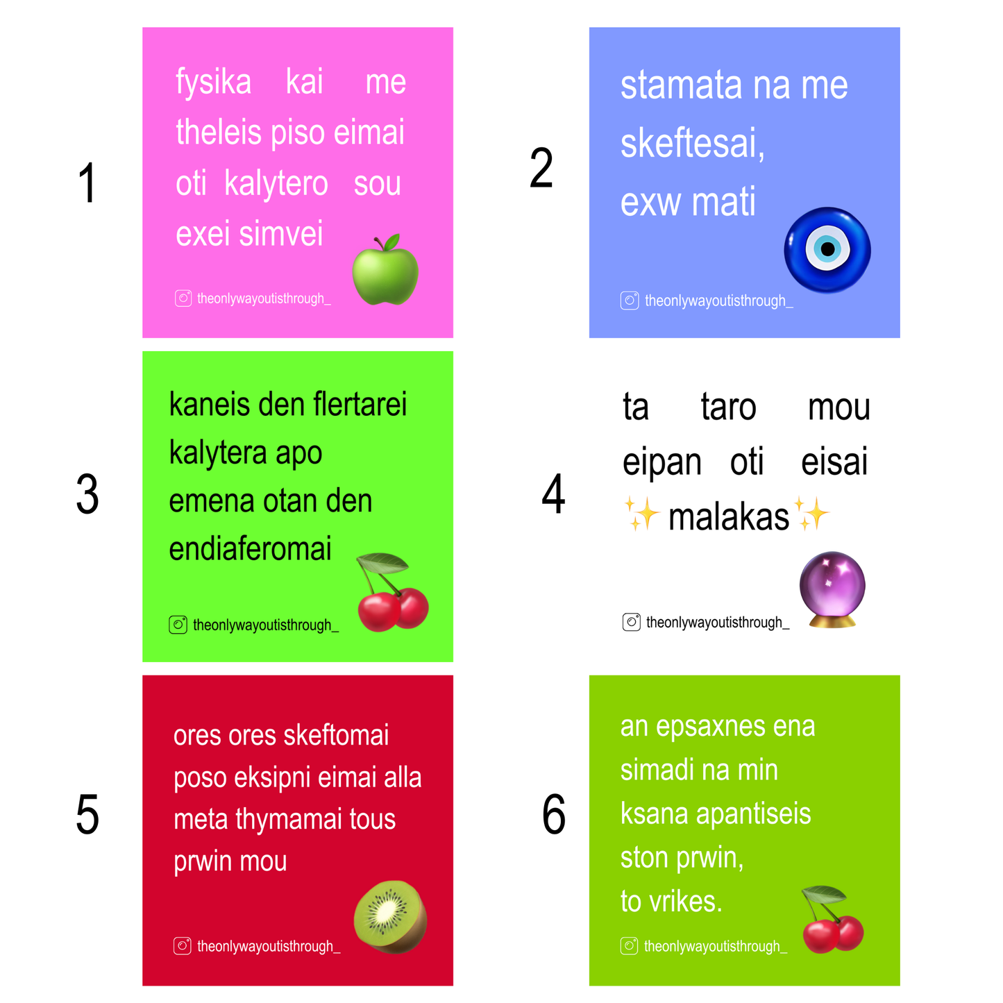 ✨make your own SMALL pack - 5 stickers✨