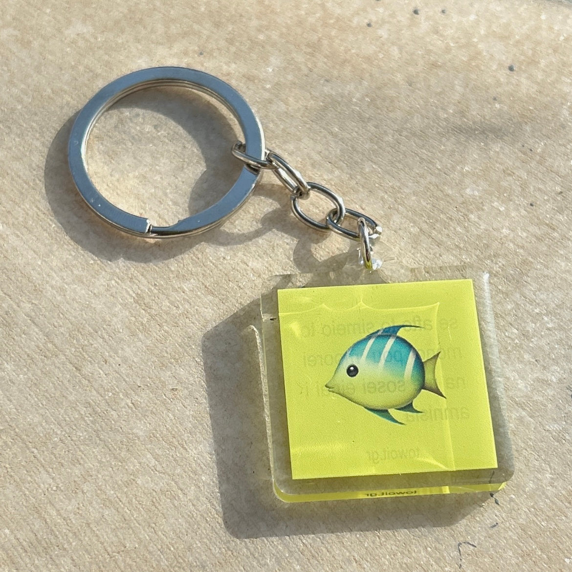 🐠towoit plexiglass keychain - amnisia🐠