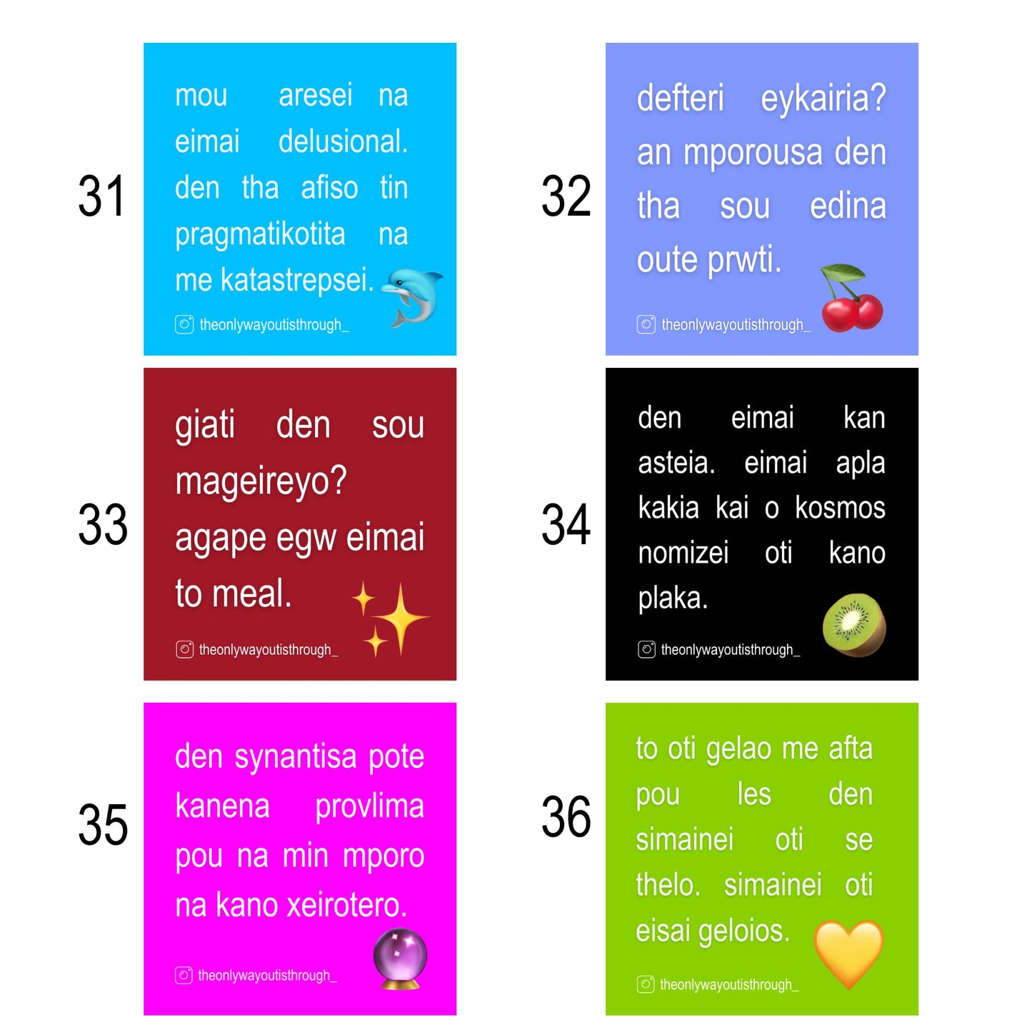 ✨make your own SMALL pack - 5 stickers✨