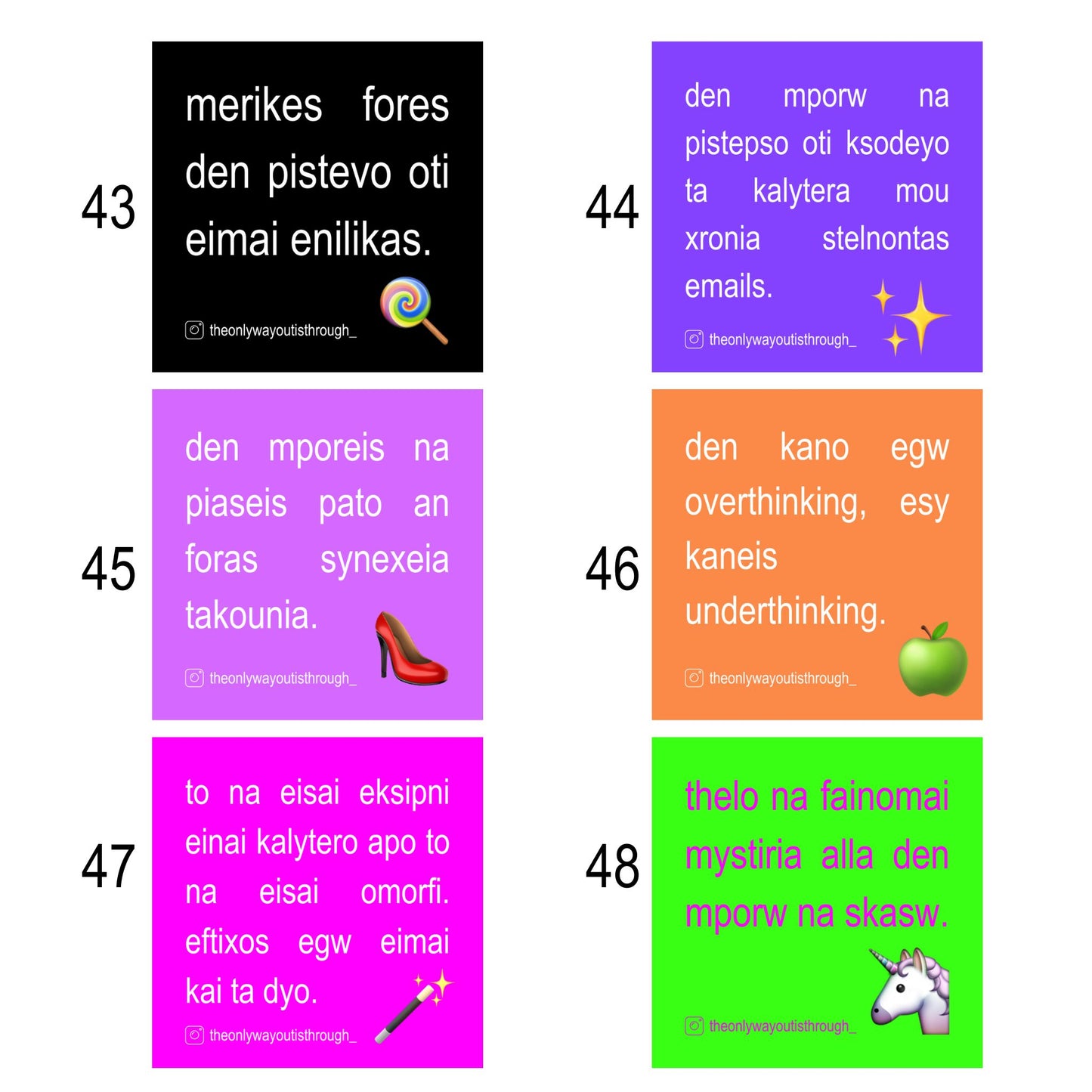 ✨make your own SMALL pack - 5 stickers✨