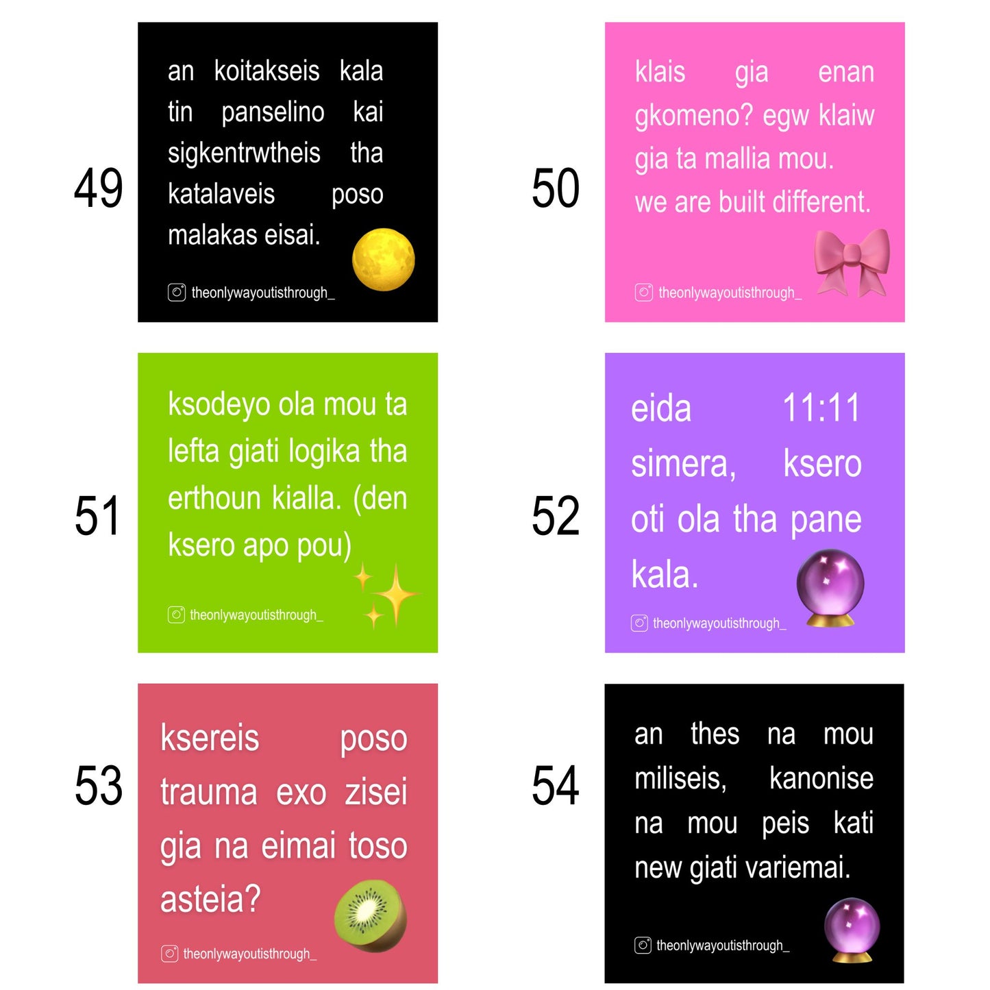 ✨make your own SMALL pack - 5 stickers✨