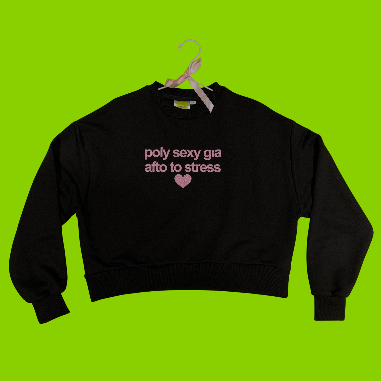 poly sexy towoit crewneck