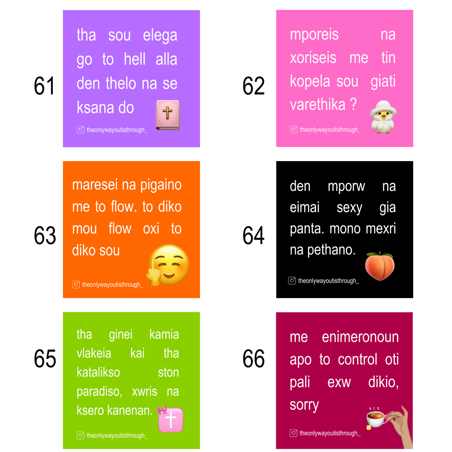 ✨make your own SMALL pack - 5 stickers✨
