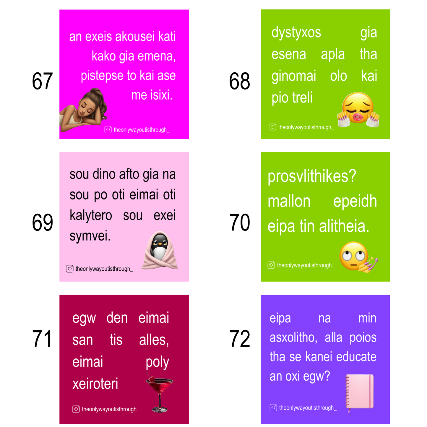 ✨make your own SMALL pack - 5 stickers✨