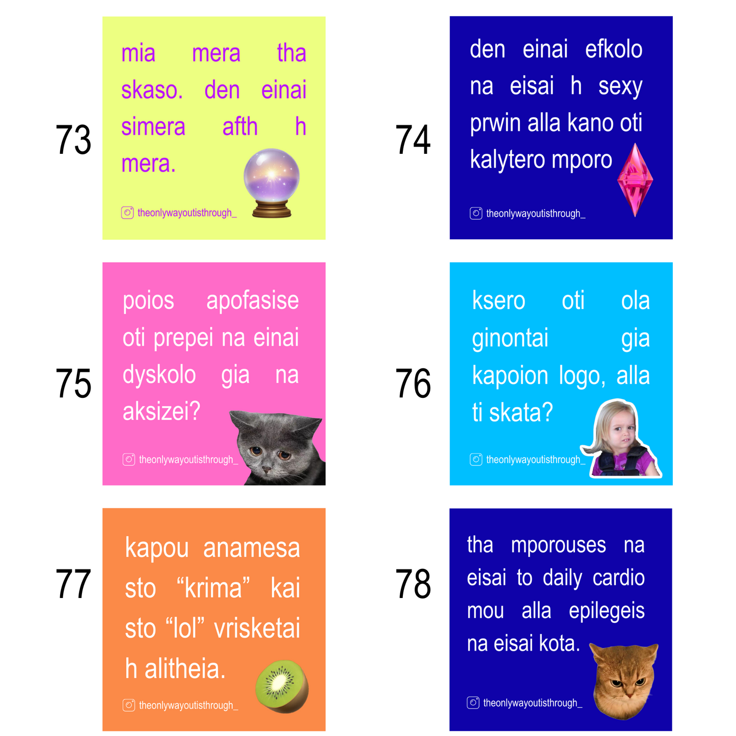 ✨make your own SMALL pack - 5 stickers✨