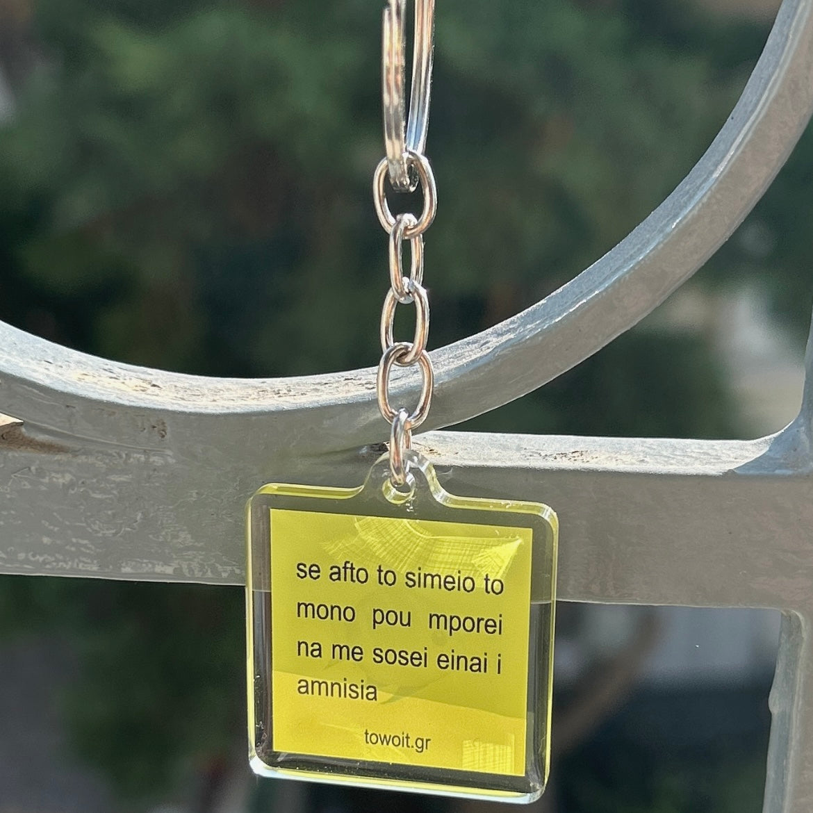 🐠towoit plexiglass keychain - amnisia🐠