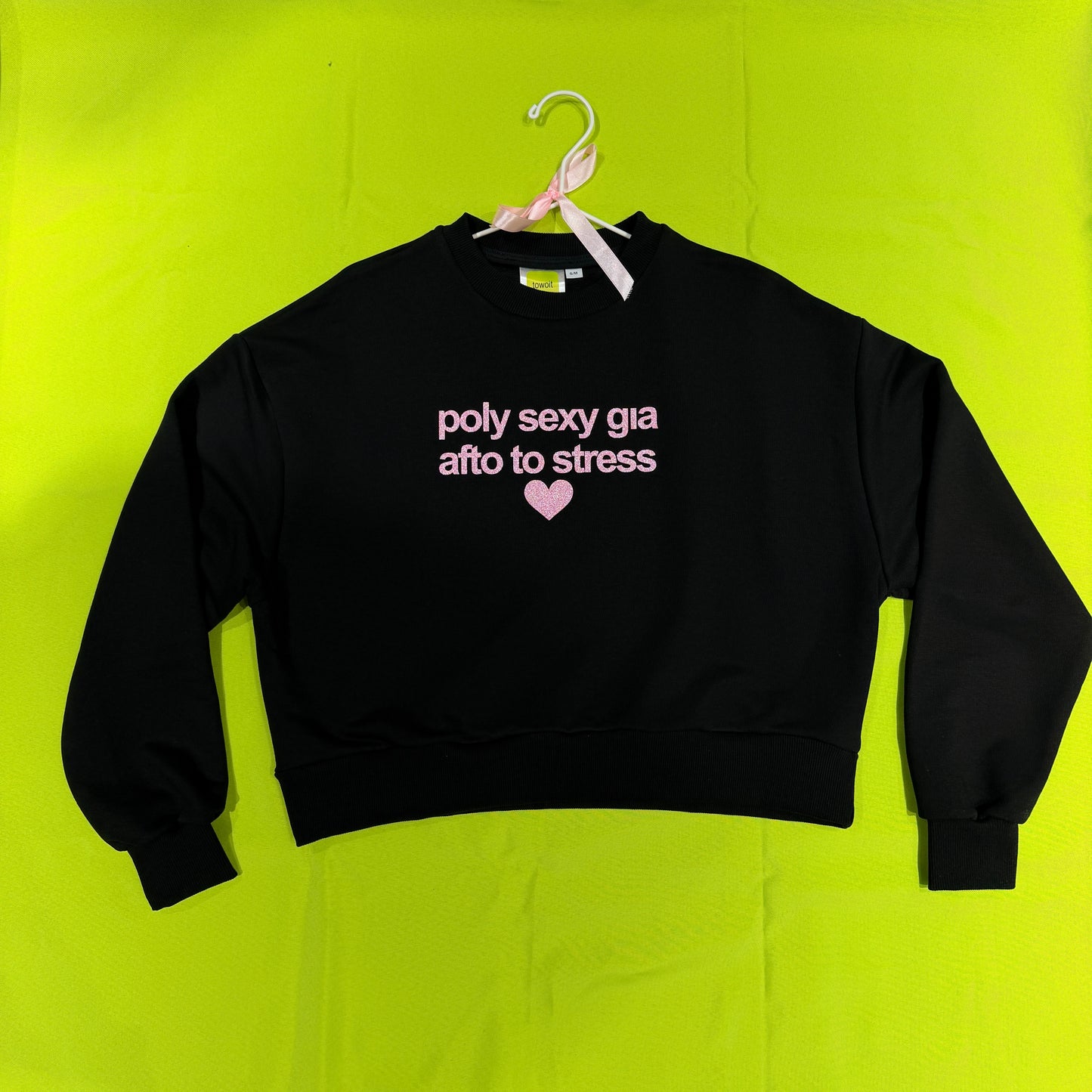 poly sexy towoit crewneck