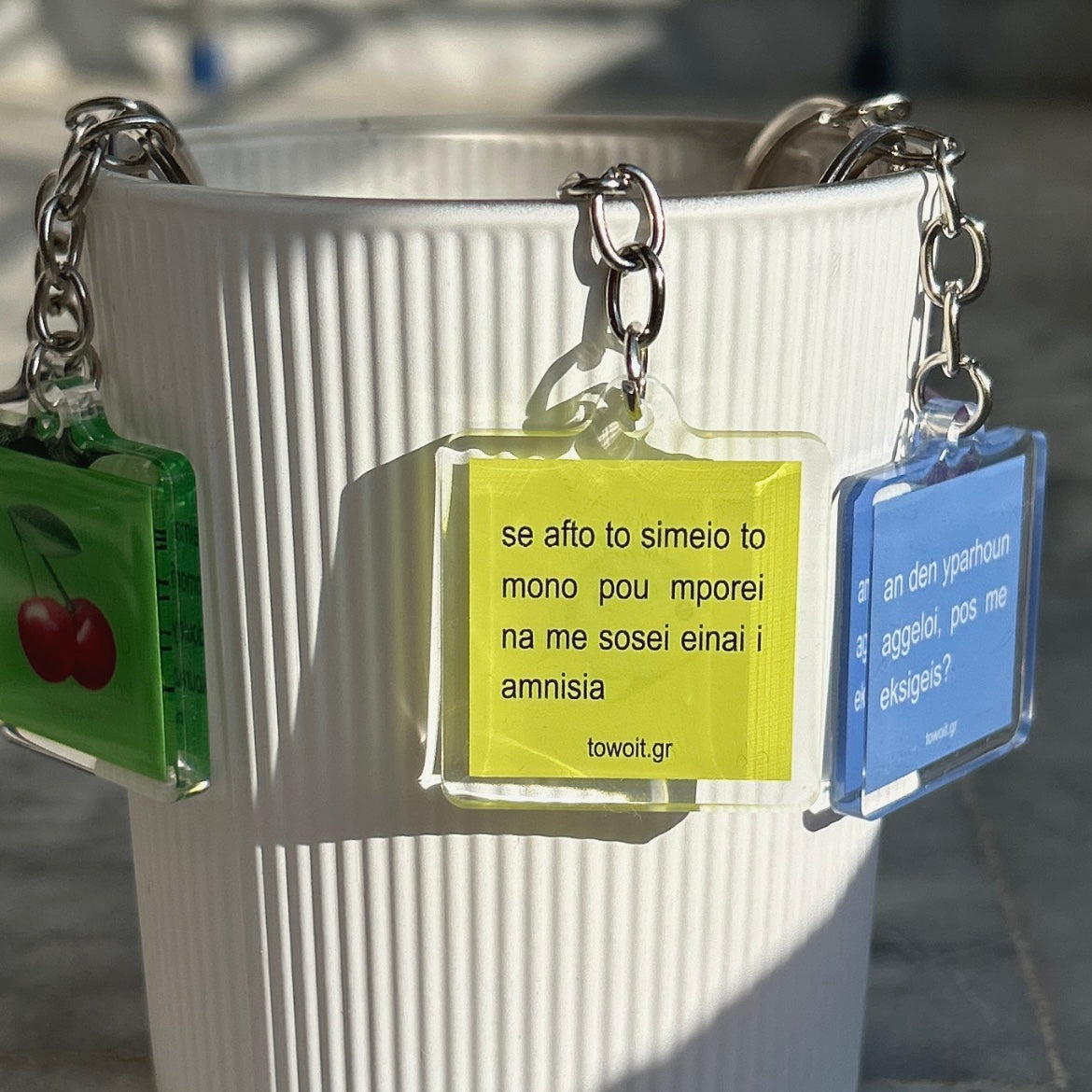 🐠towoit plexiglass keychain - amnisia🐠