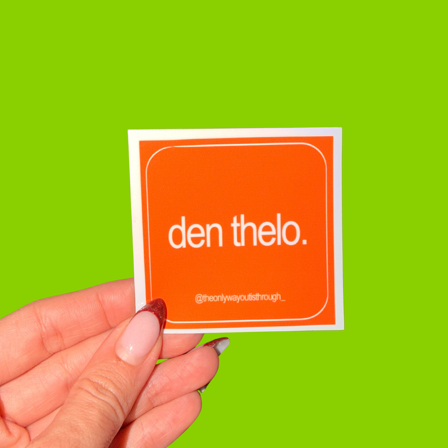 den thelo - 1 sticker