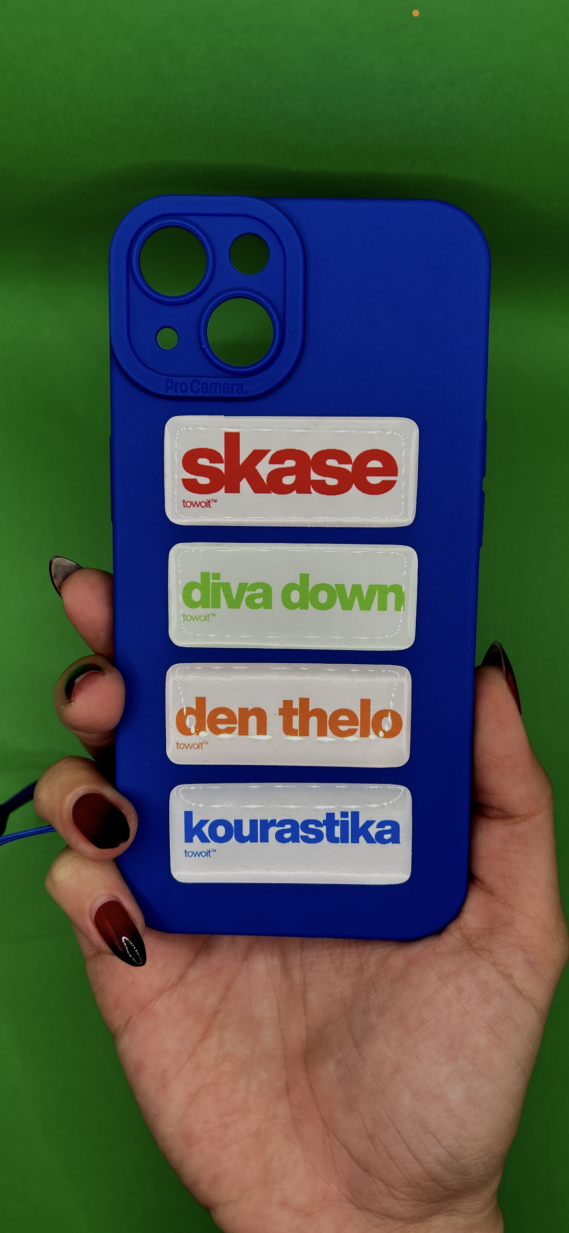 3D towoit sticker pack of 4 stickers