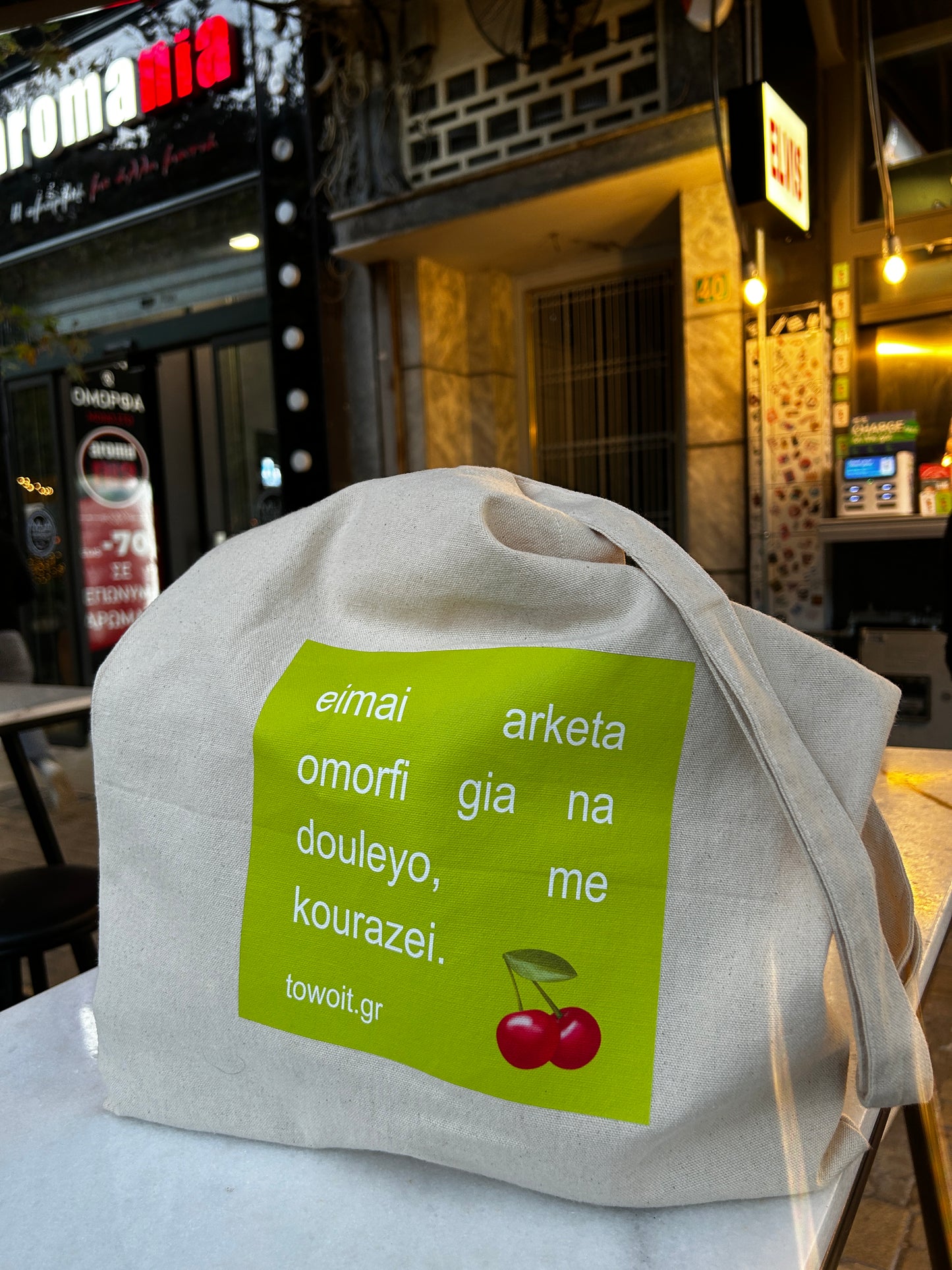🍒omorfi tote bag🍒