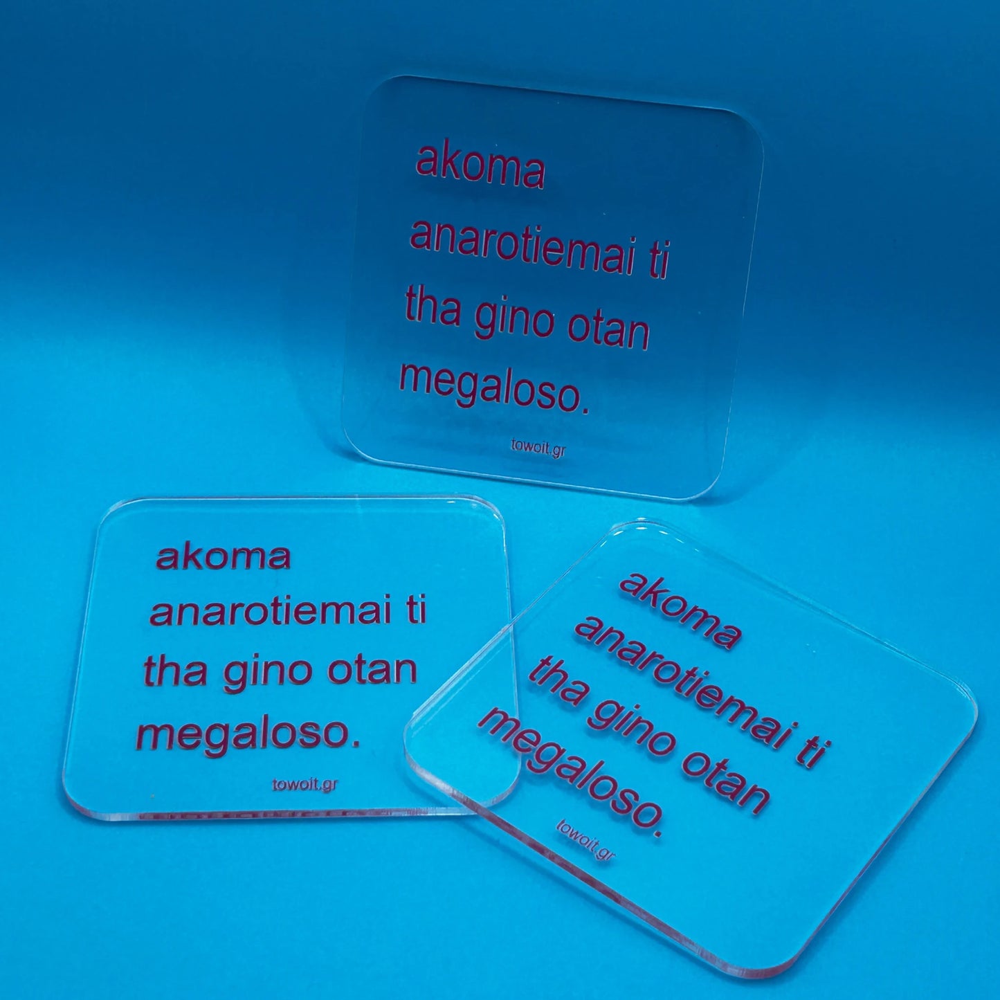 🎨towoit coaster - akoma anarotiemai 🎨 (transparent)