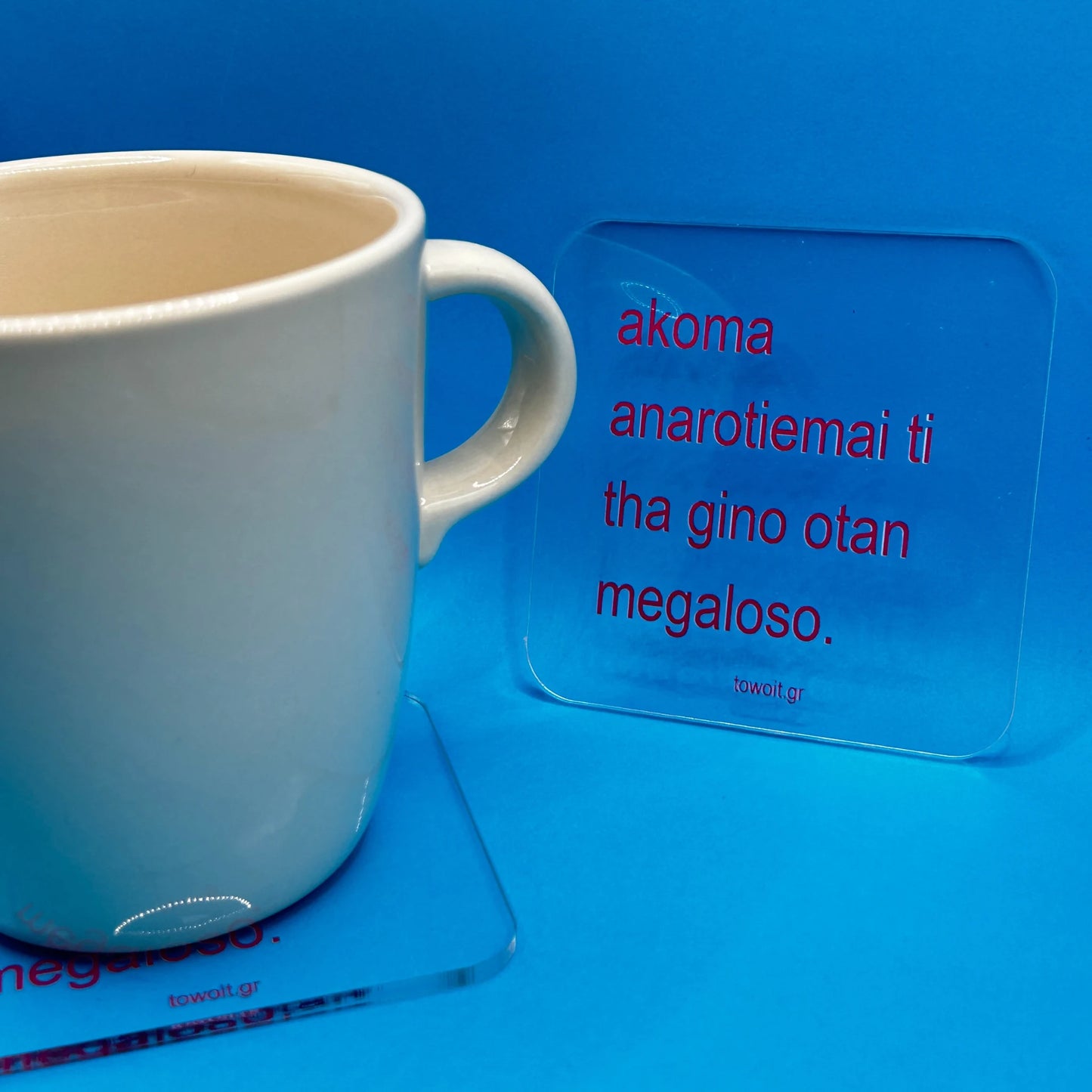 🎨towoit coaster - akoma anarotiemai 🎨 (transparent)
