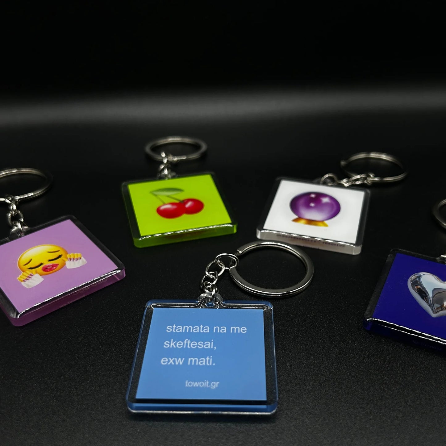 🧿towoit keychain - mati🧿