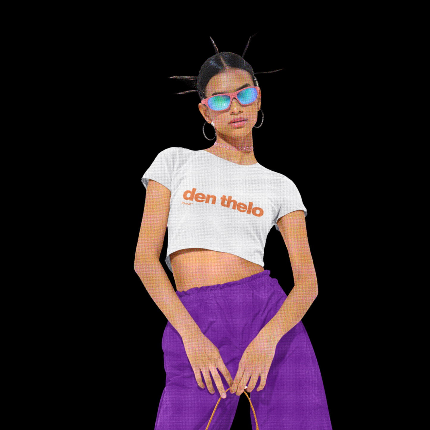 DEN THELO - crop top