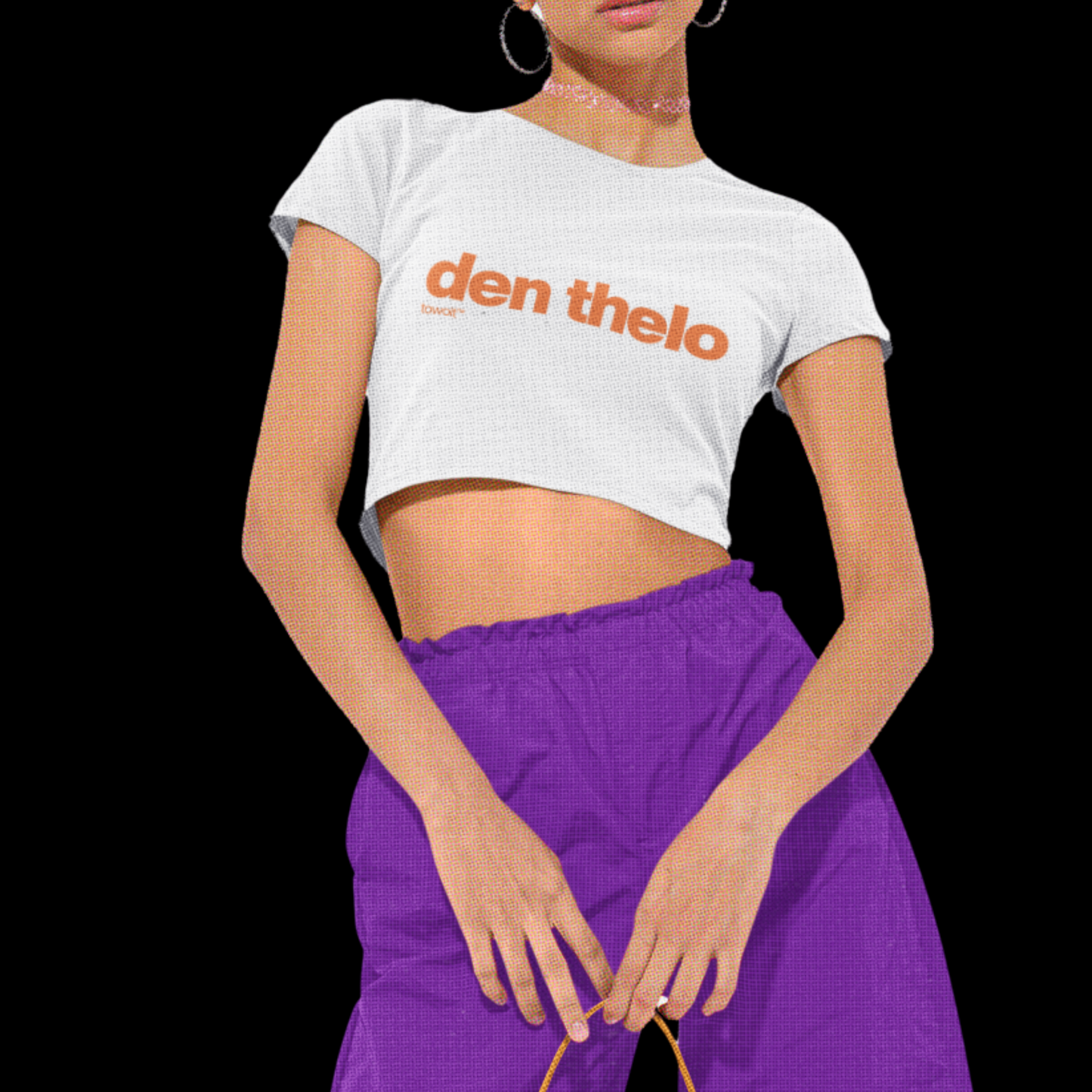 DEN THELO - crop top