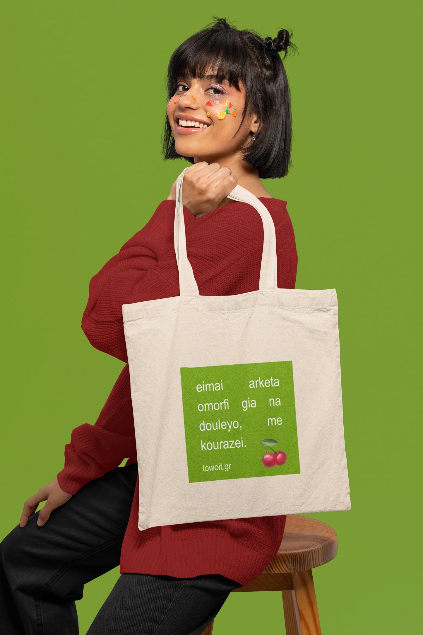 🍒omorfi tote bag🍒