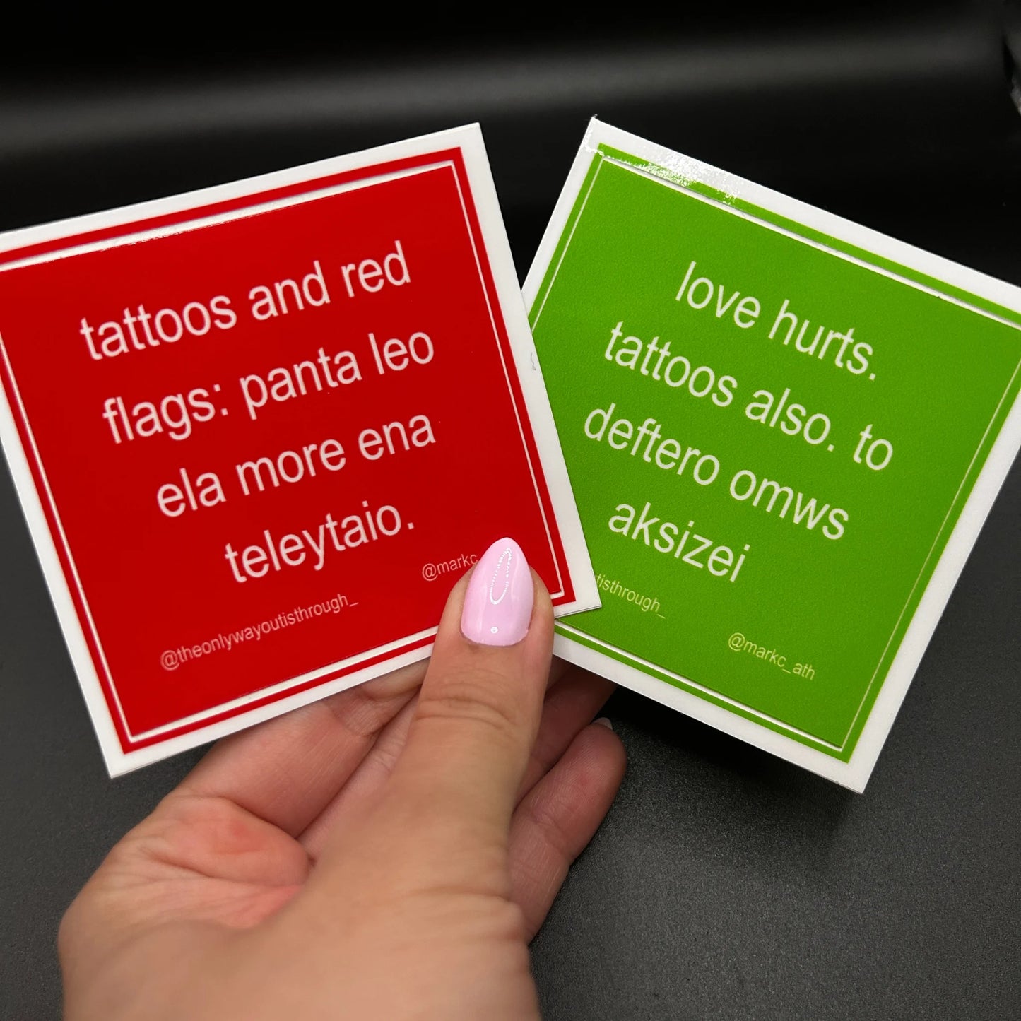💀tattoo sticker pack💀