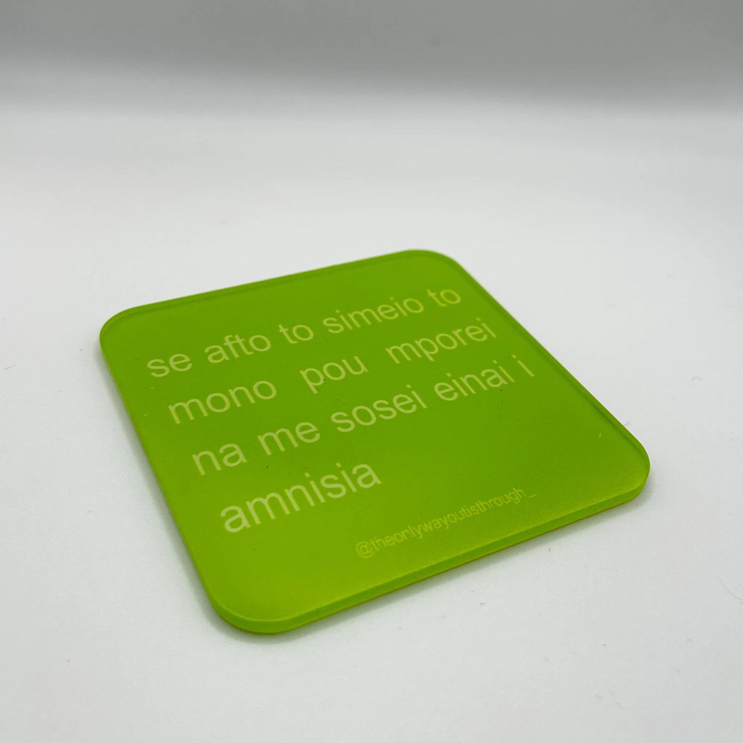 🐠towoit coaster - amnisia🐠