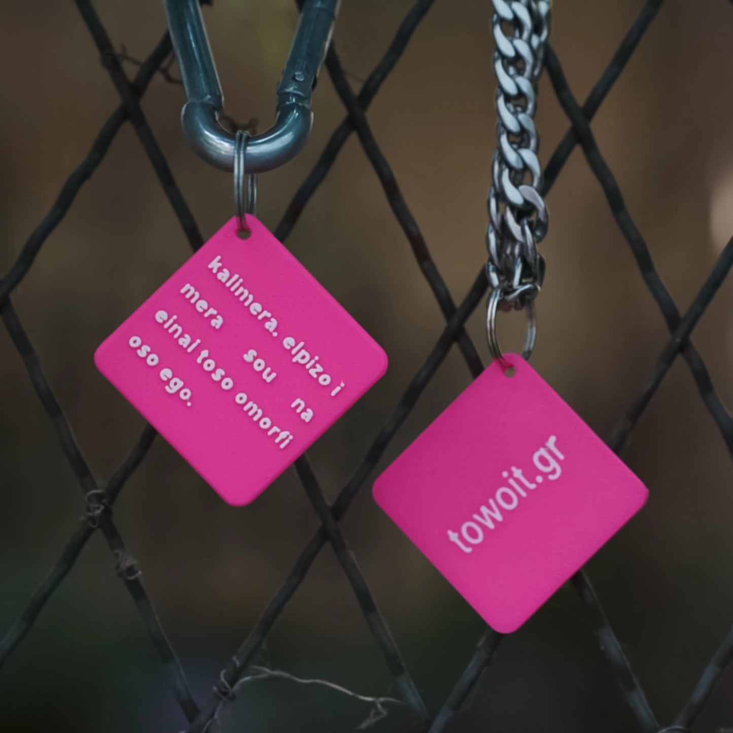 🎀towoit 3D keychain - kalimera🎀