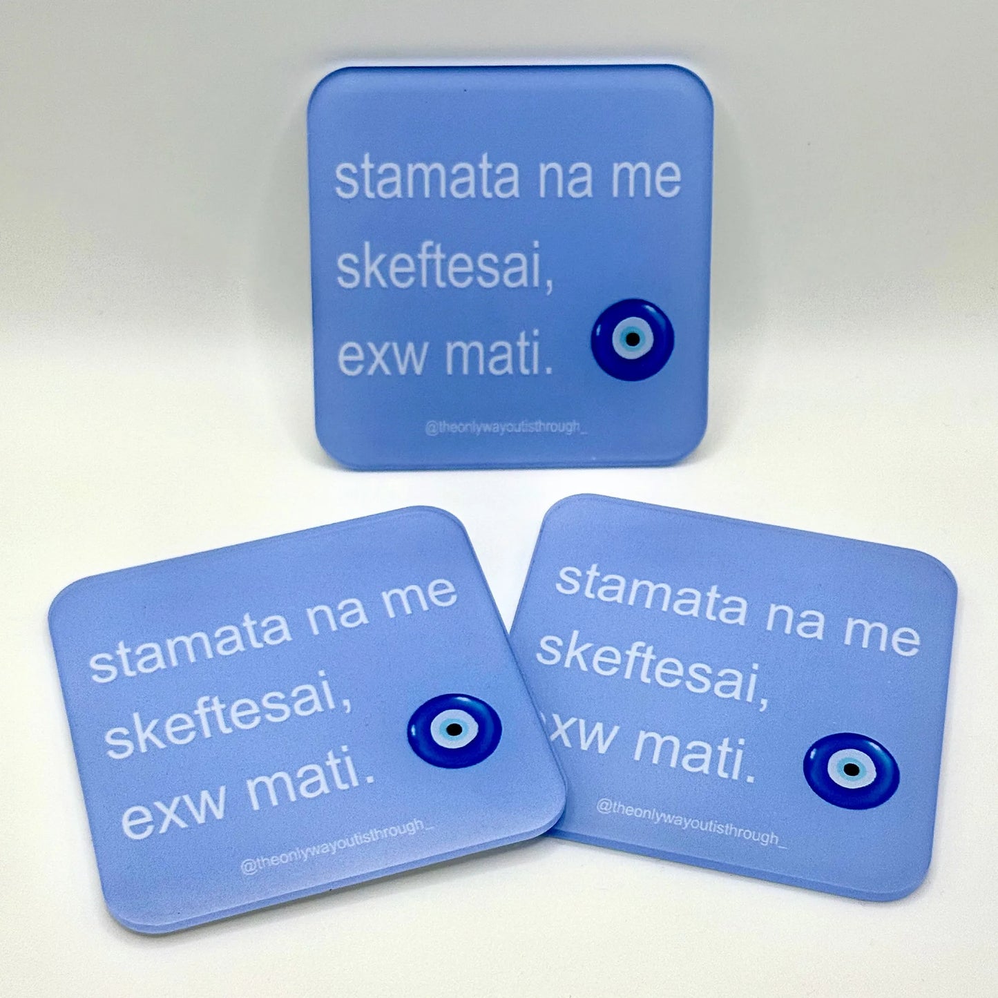 🧿towoit coaster - mati🧿