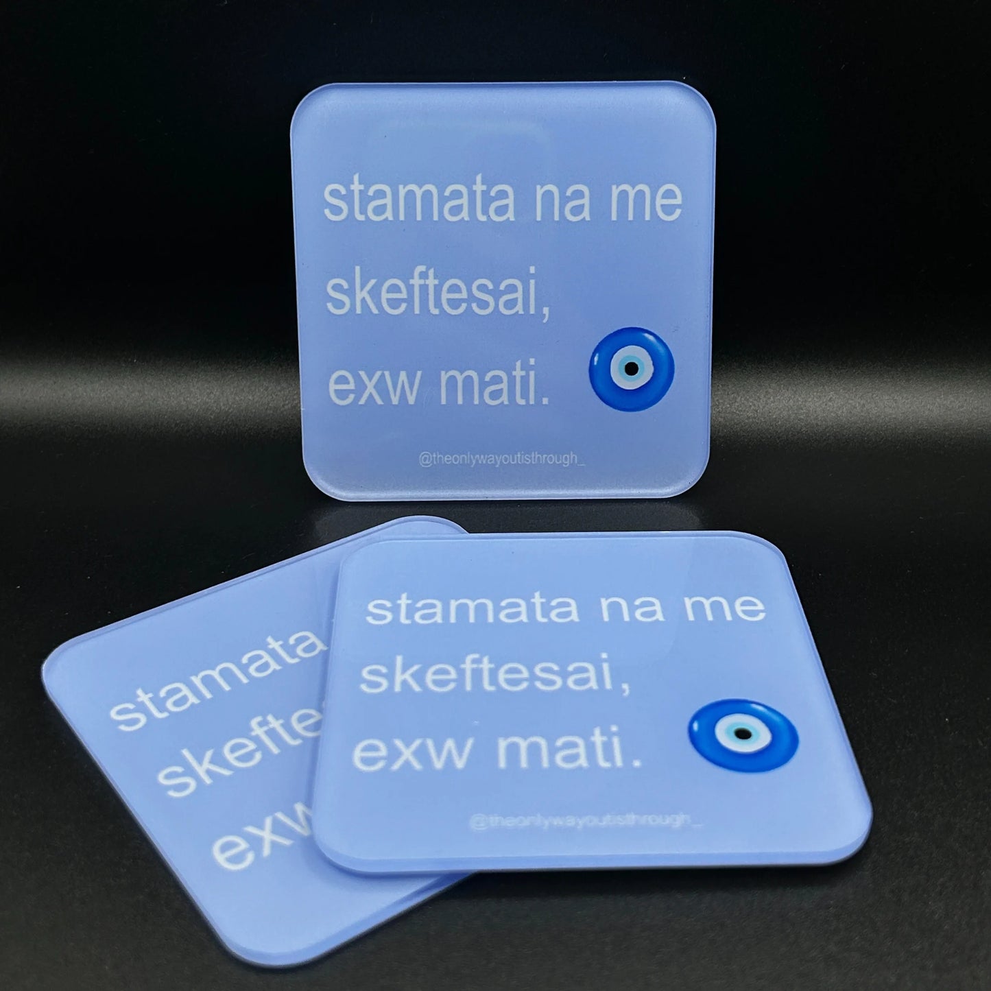 🧿towoit coaster - mati🧿