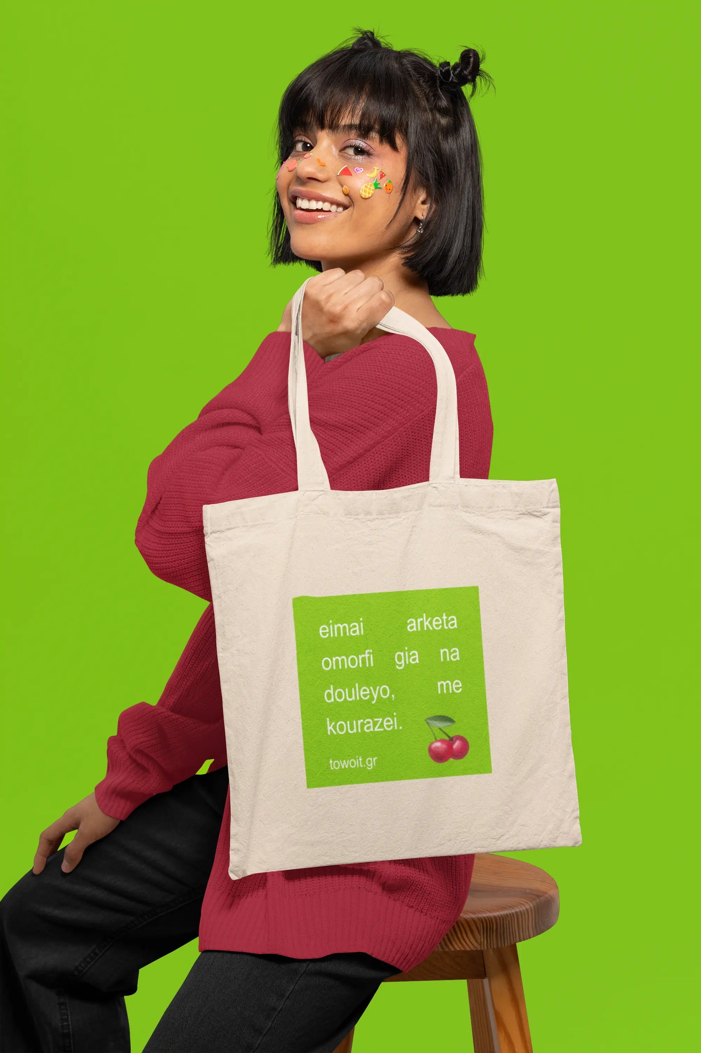 🍒omorfi tote bag🍒