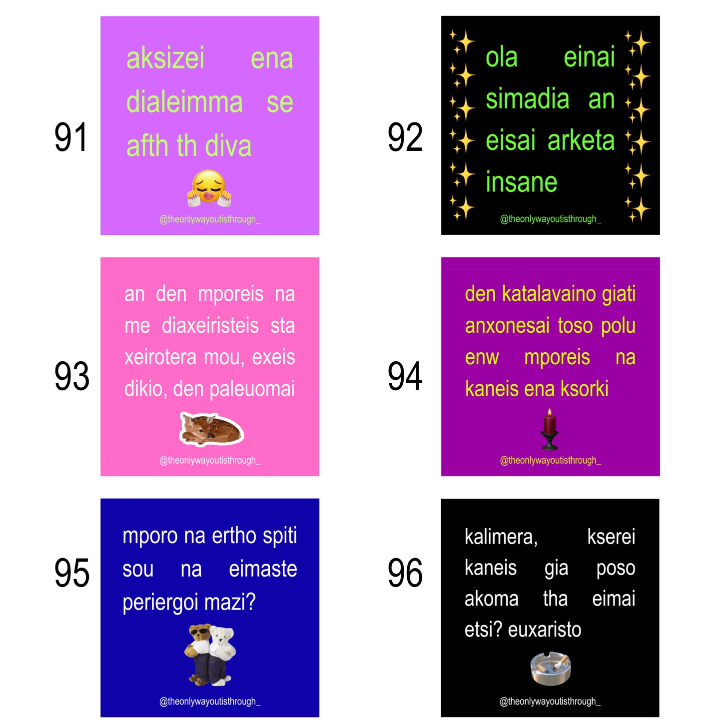 💥make your own BIG pack - 10 stickers💥