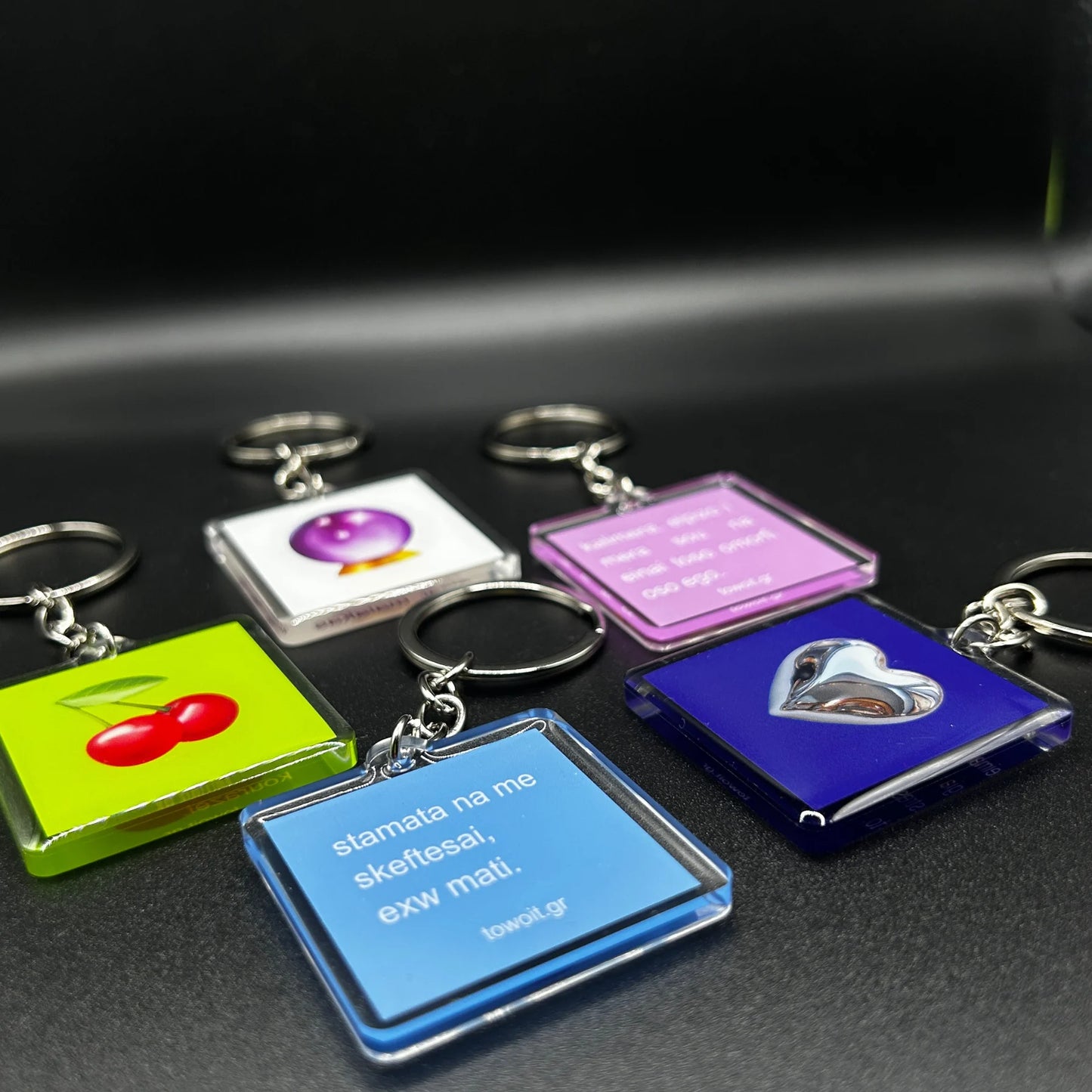 🧿towoit keychain - mati🧿