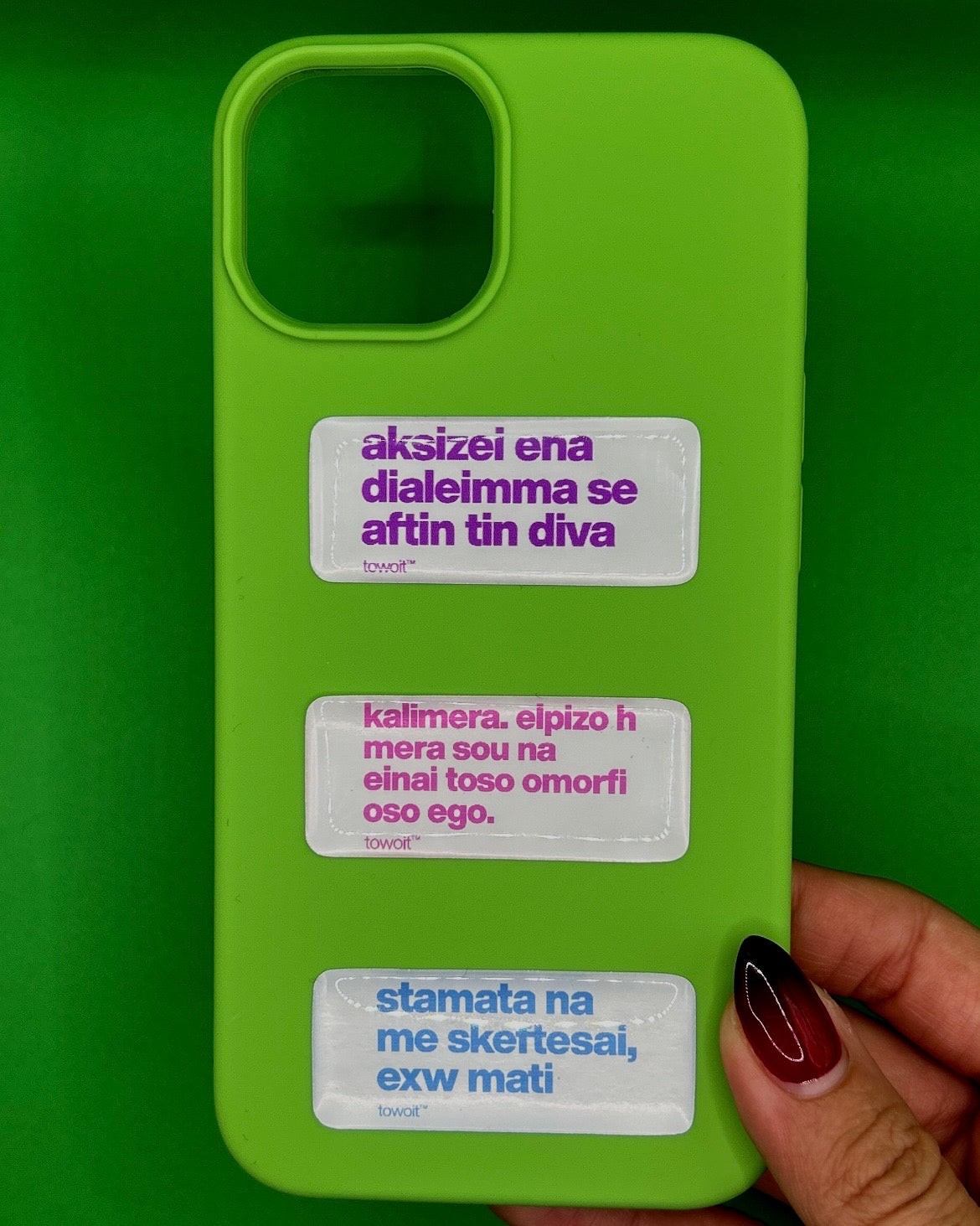 3D towoit sticker pack of 3 stickers