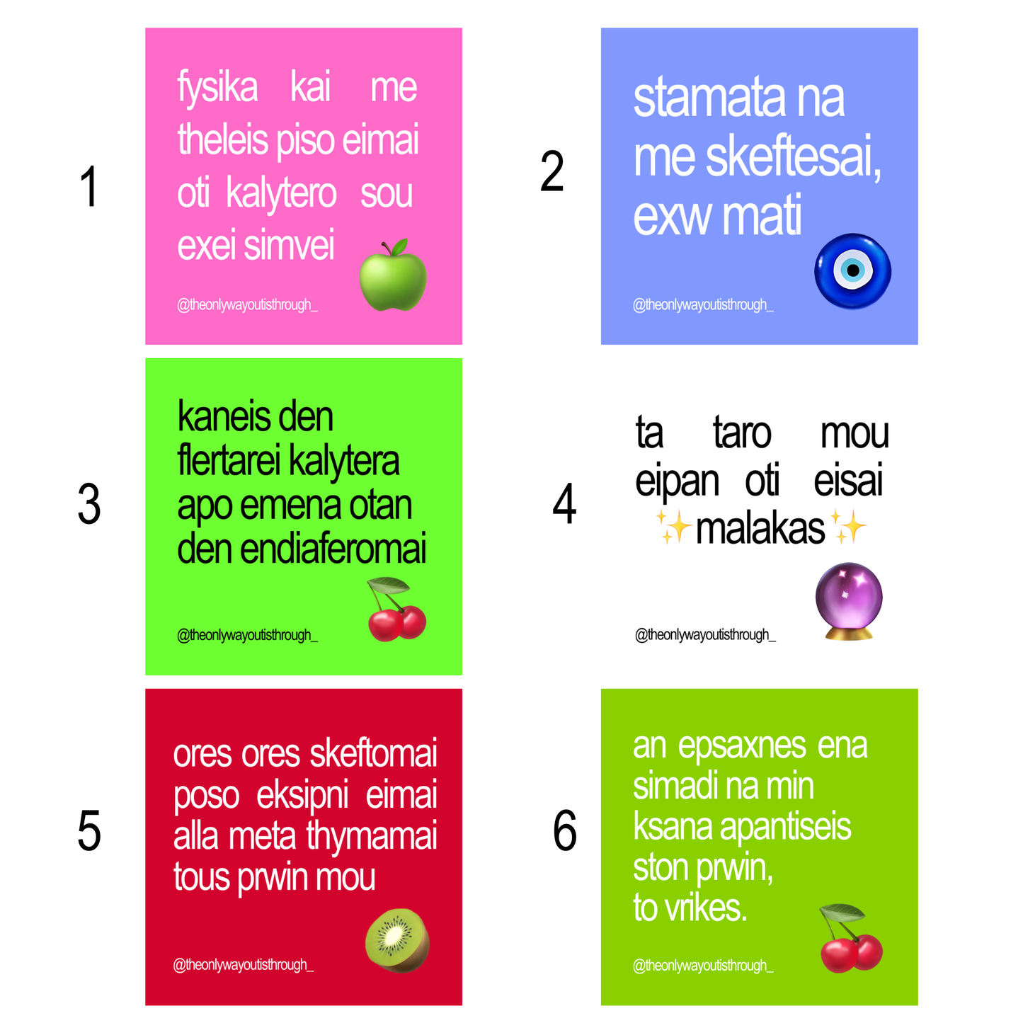 ✨make your own pack - 5 stickers✨ SMALL