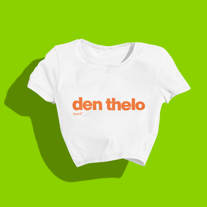 DEN THELO - crop top