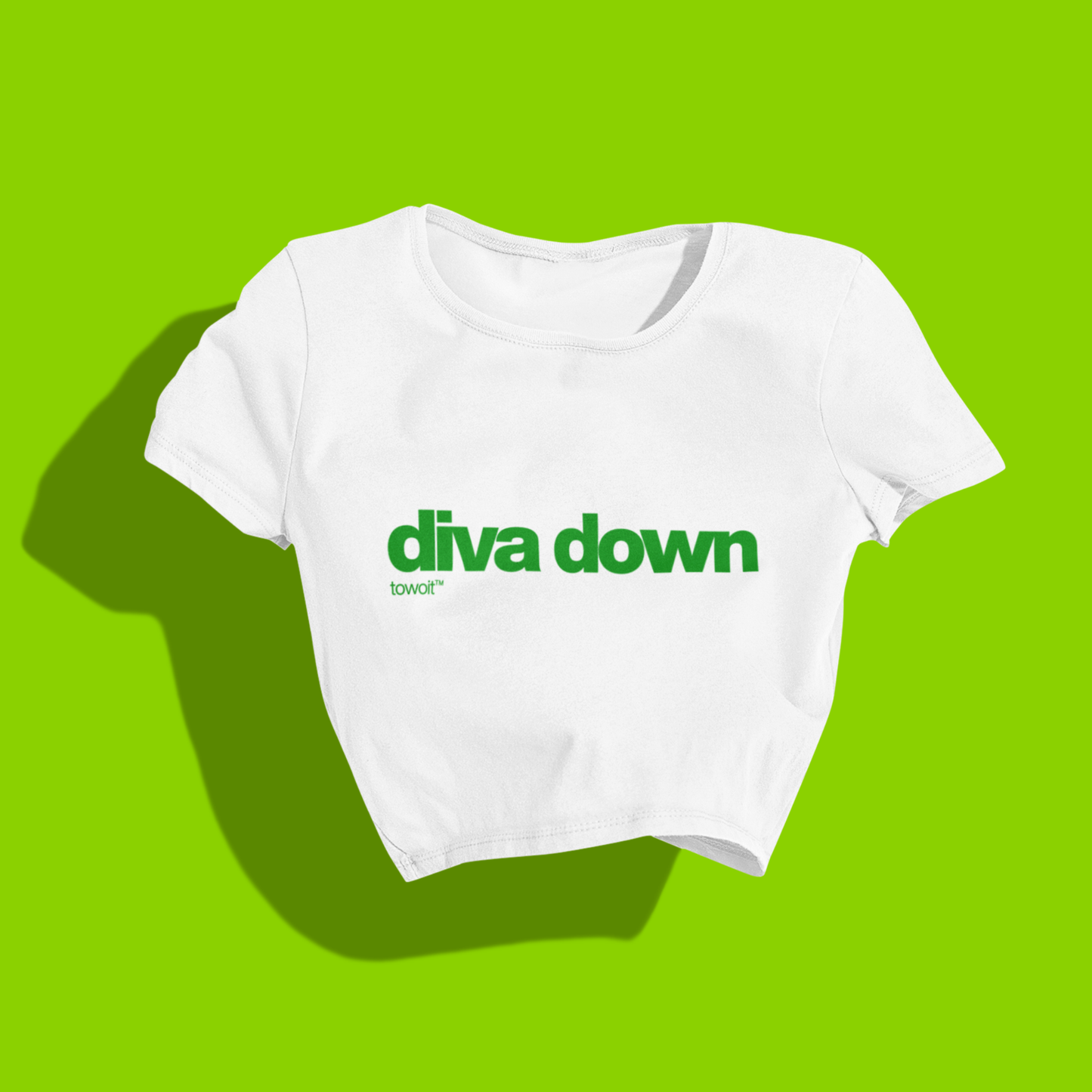 DIVA DOWN - crop top
