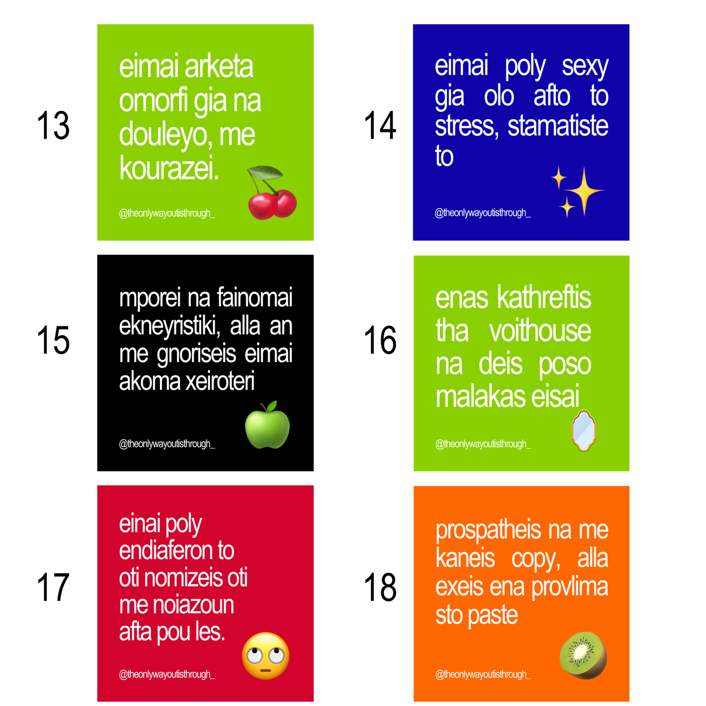 ✨make your own pack - 5 stickers✨ SMALL