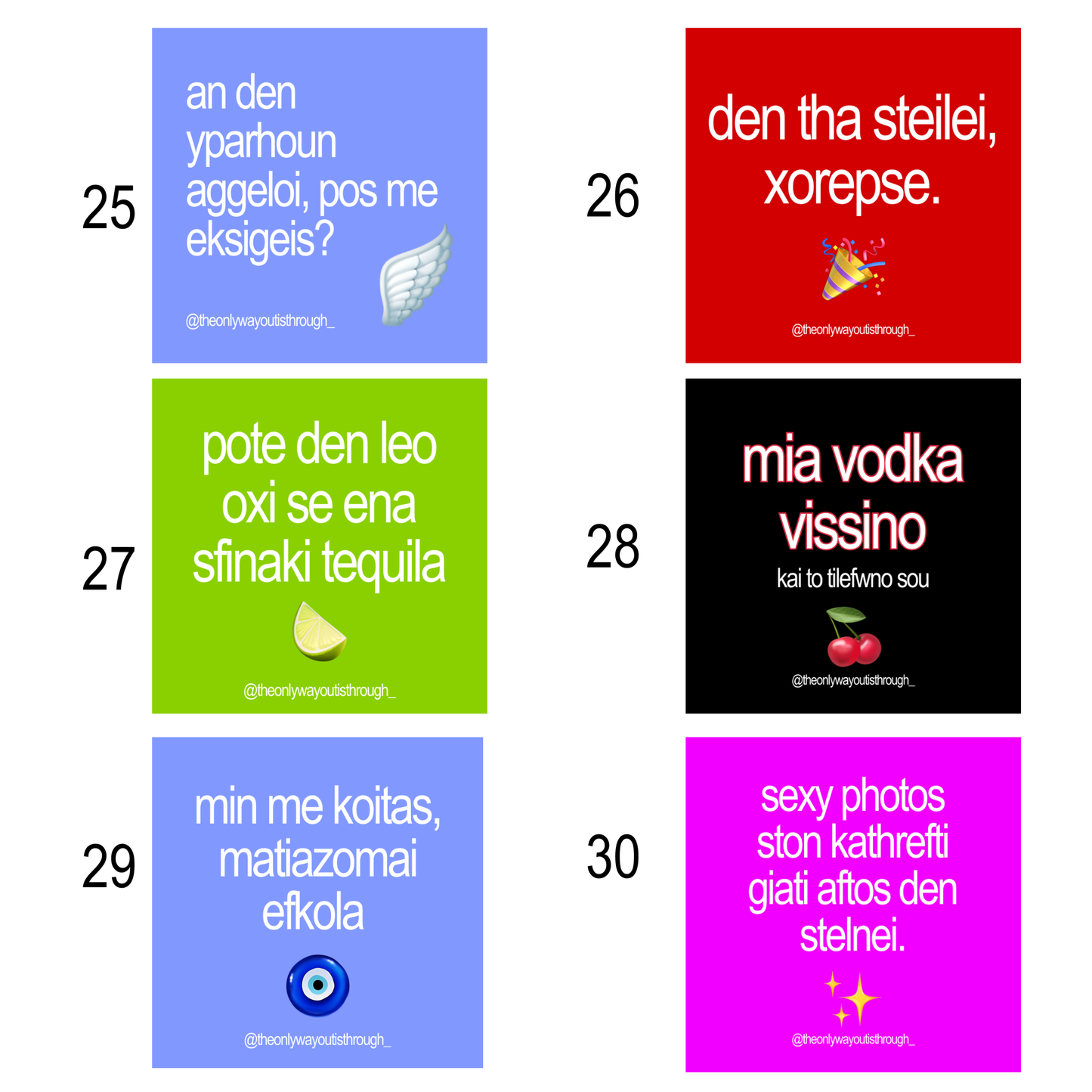 ✨make your own pack - 5 stickers✨ SMALL