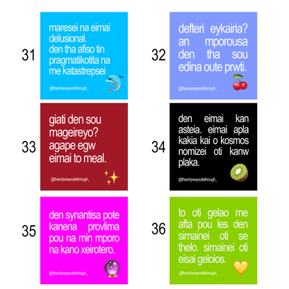 ✨make your own pack - 5 stickers✨ SMALL