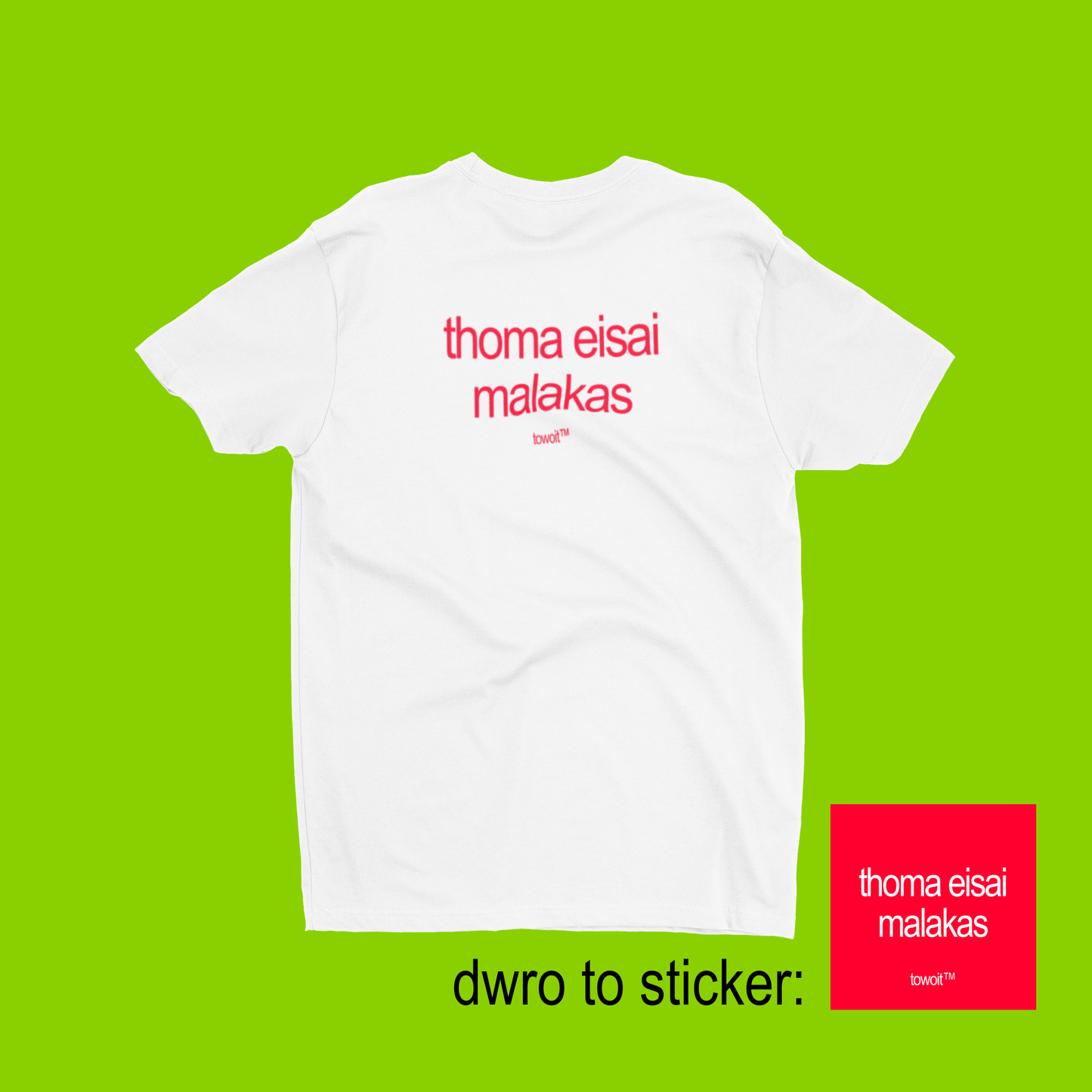 ✨MALAKAS✨ T-SHIRT (choose the name)