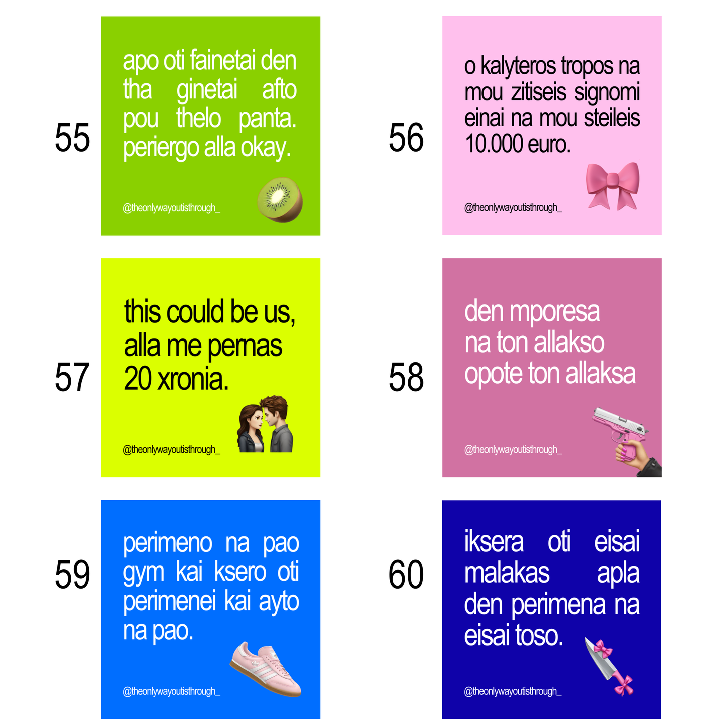 ✨make your own pack - 5 stickers✨ SMALL