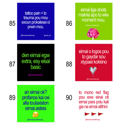 ✨make your own pack - 5 stickers✨ SMALL