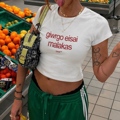 ✨malakas✨ crop top (choose the name)