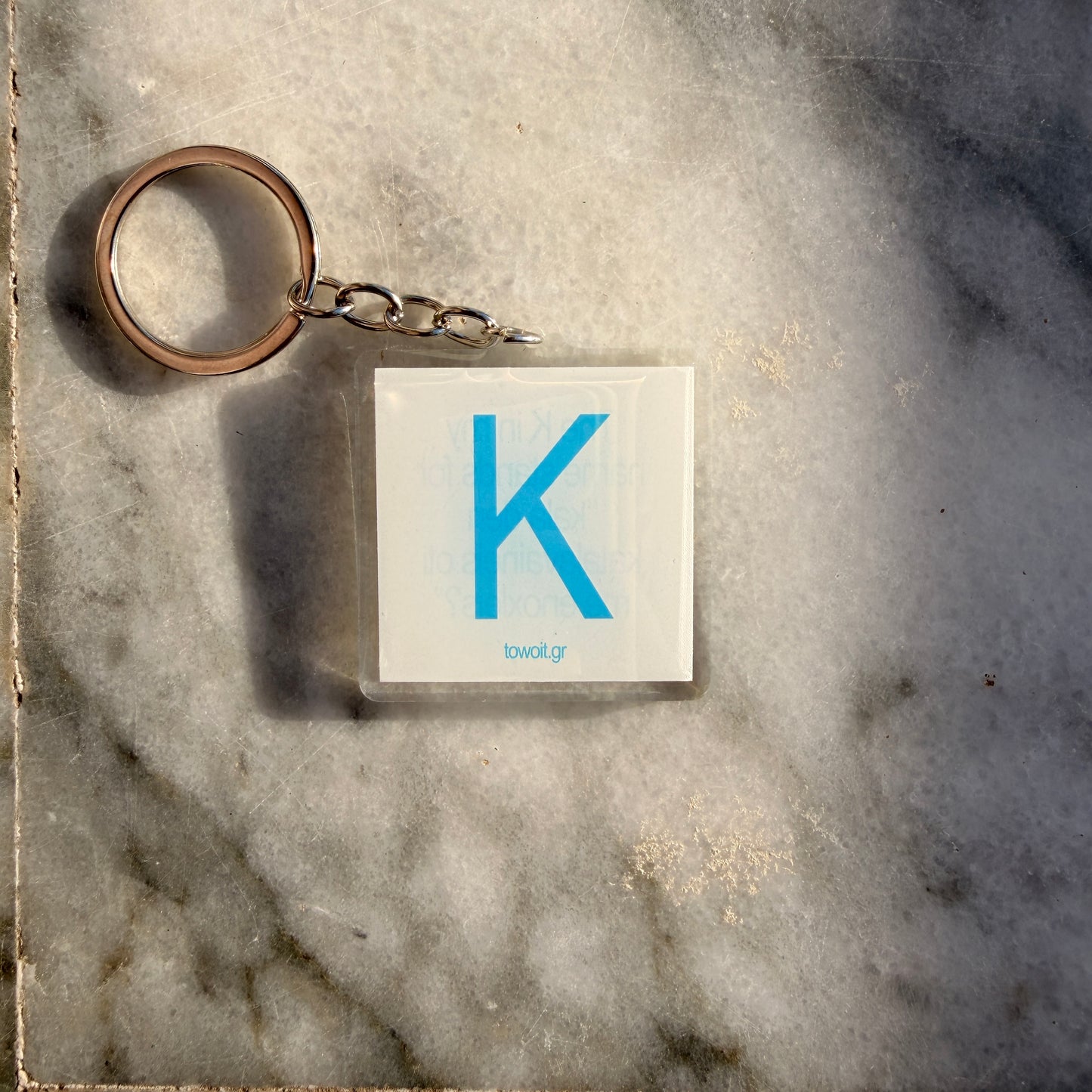 towoit plexiglass keychain - K
