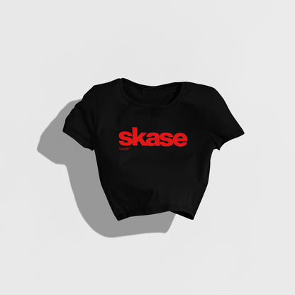 crop top - skase black