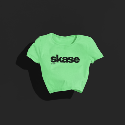 crop top - skase green