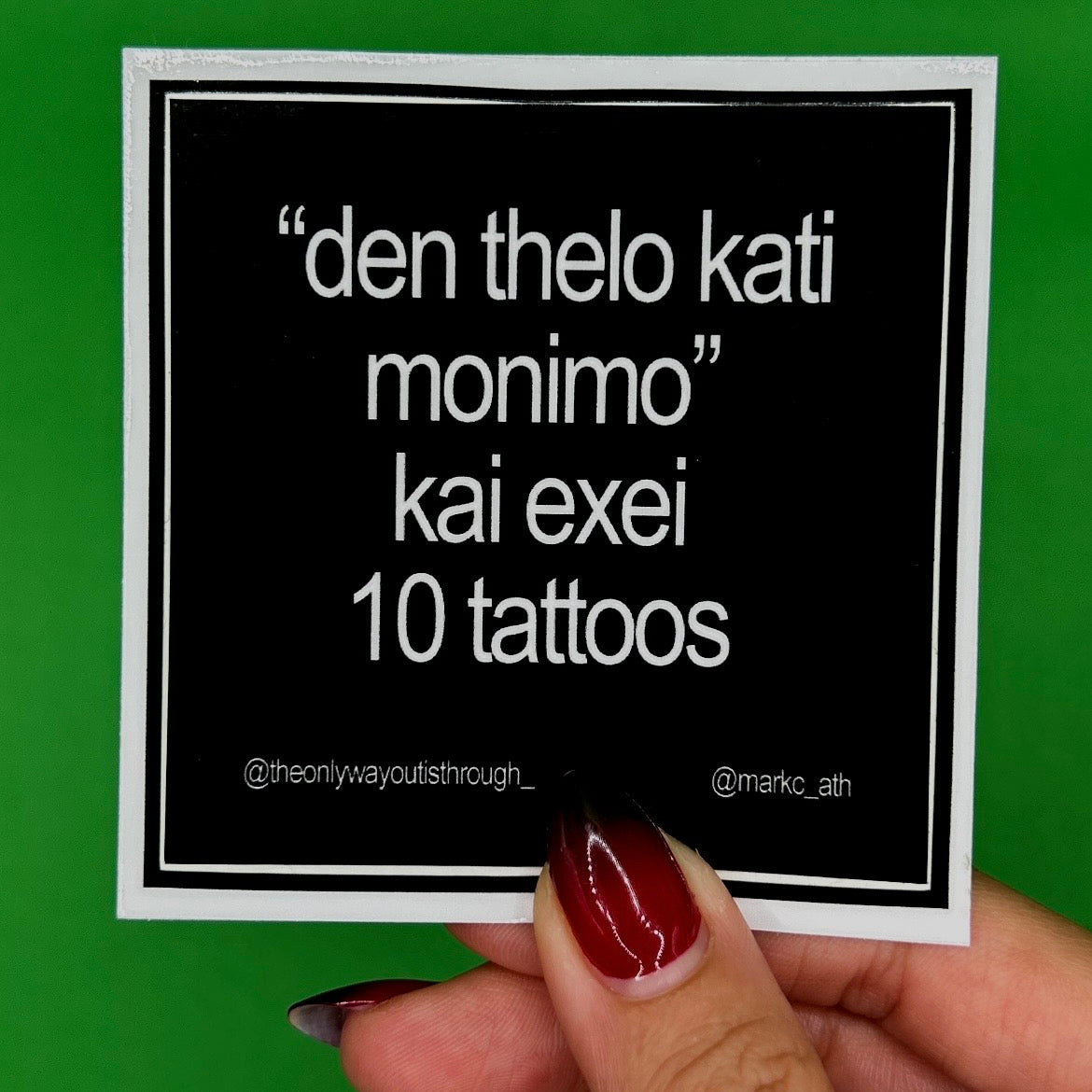 💀tattoo sticker pack💀