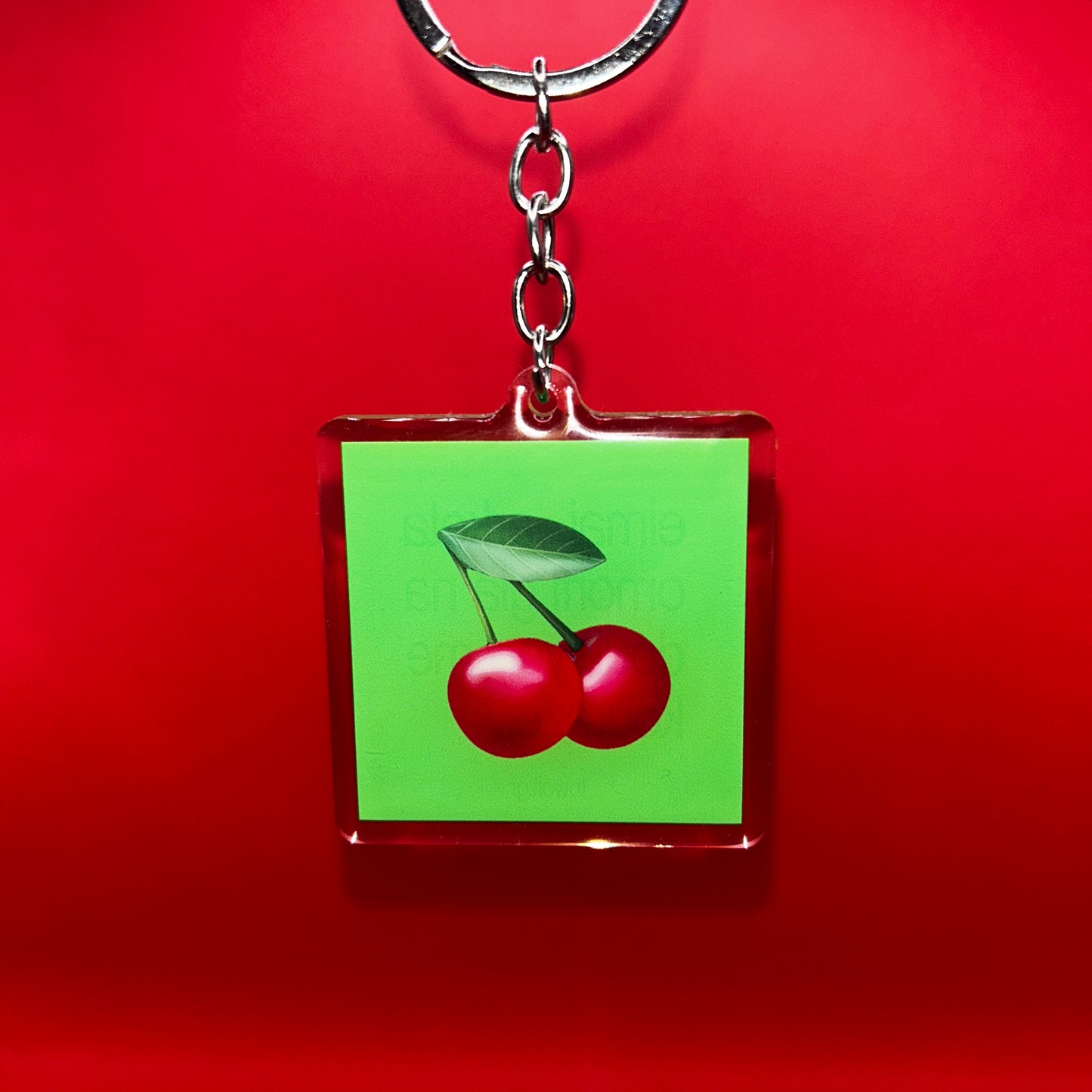 🍒towoit plexiglass keychain - omorfi🍒(large)