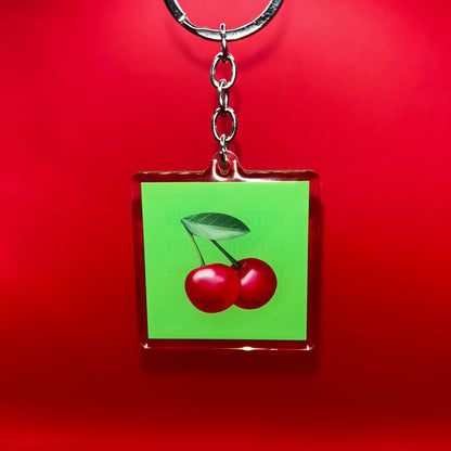 🍒towoit plexiglass keychain - omorfi🍒(large)